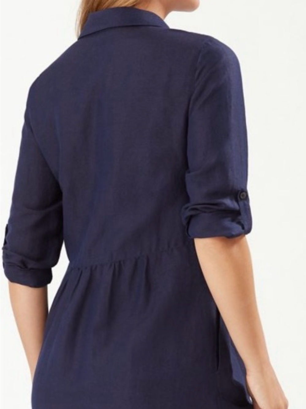 Tommy Bahama St. Lucia Boyfriend-Style Button-Down - Picture 3 of 13